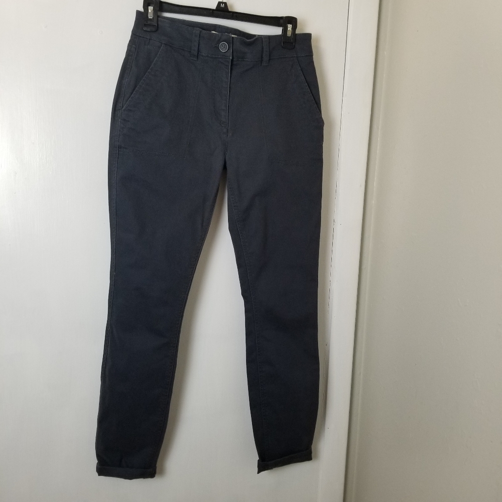 LOFT dark gray high rise skinny jeans size 2   *C8